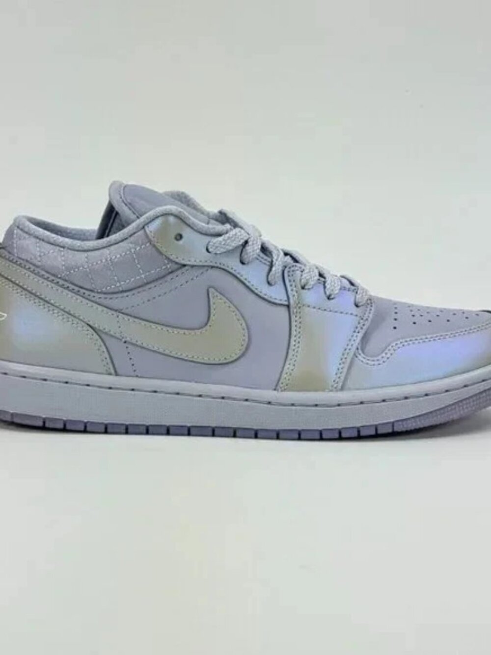 Women's Air Jordan 1 Low SE Shoes - Ghost Pure Platinum-Sail IM5129-010